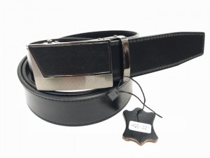ceinture auto cuir noir